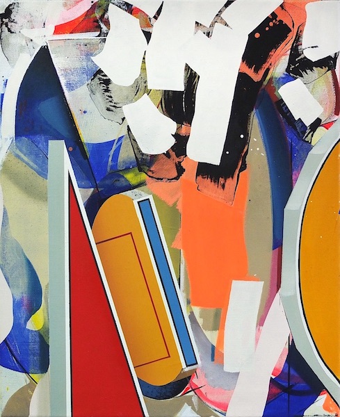 Sebastian Menzke: play 2, 2019, oil on canvas, 60 x 50 cm

